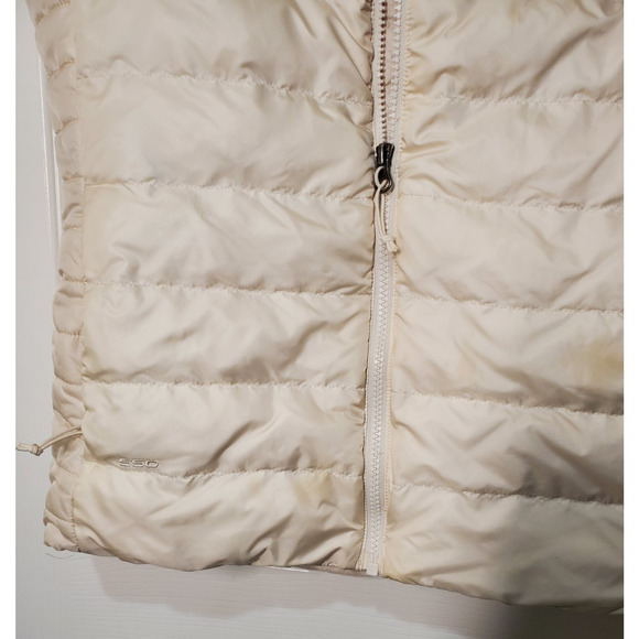 The North Face Women’s 700 Goose Down Fill Puffer White Vest XS Insulated Jacket - Picture 7 of 9